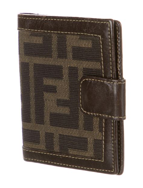 fendi brown wallet|Fendi wallet price.